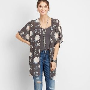 Maurices Short Sleeve Kimono